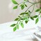 2 PCS Artificial Nandina Greenery Stems 43.3'' – Tall Faux Branches for Vase Filler, Home, Office & Wedding Decor